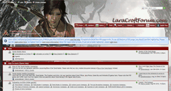 Desktop Screenshot of laracroftforum.com