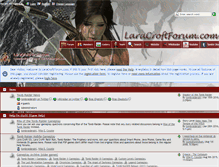 Tablet Screenshot of laracroftforum.com